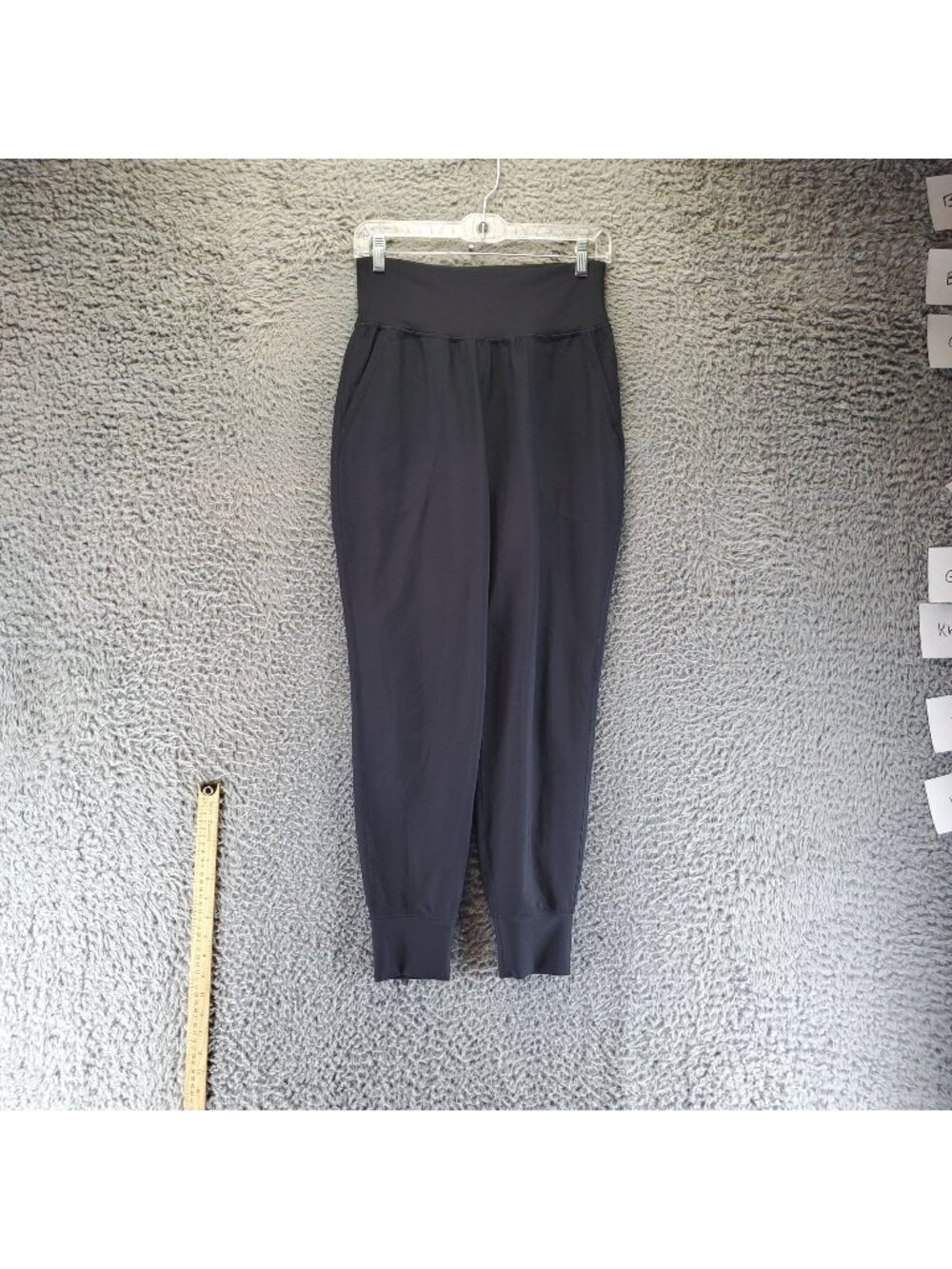 Old Navy Pants Womens Medium Black High-Rise Powersoft Go-Dry Activewear Jogger